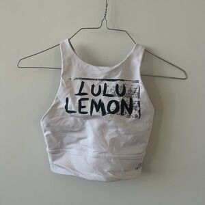 Lululemon White Tank Top